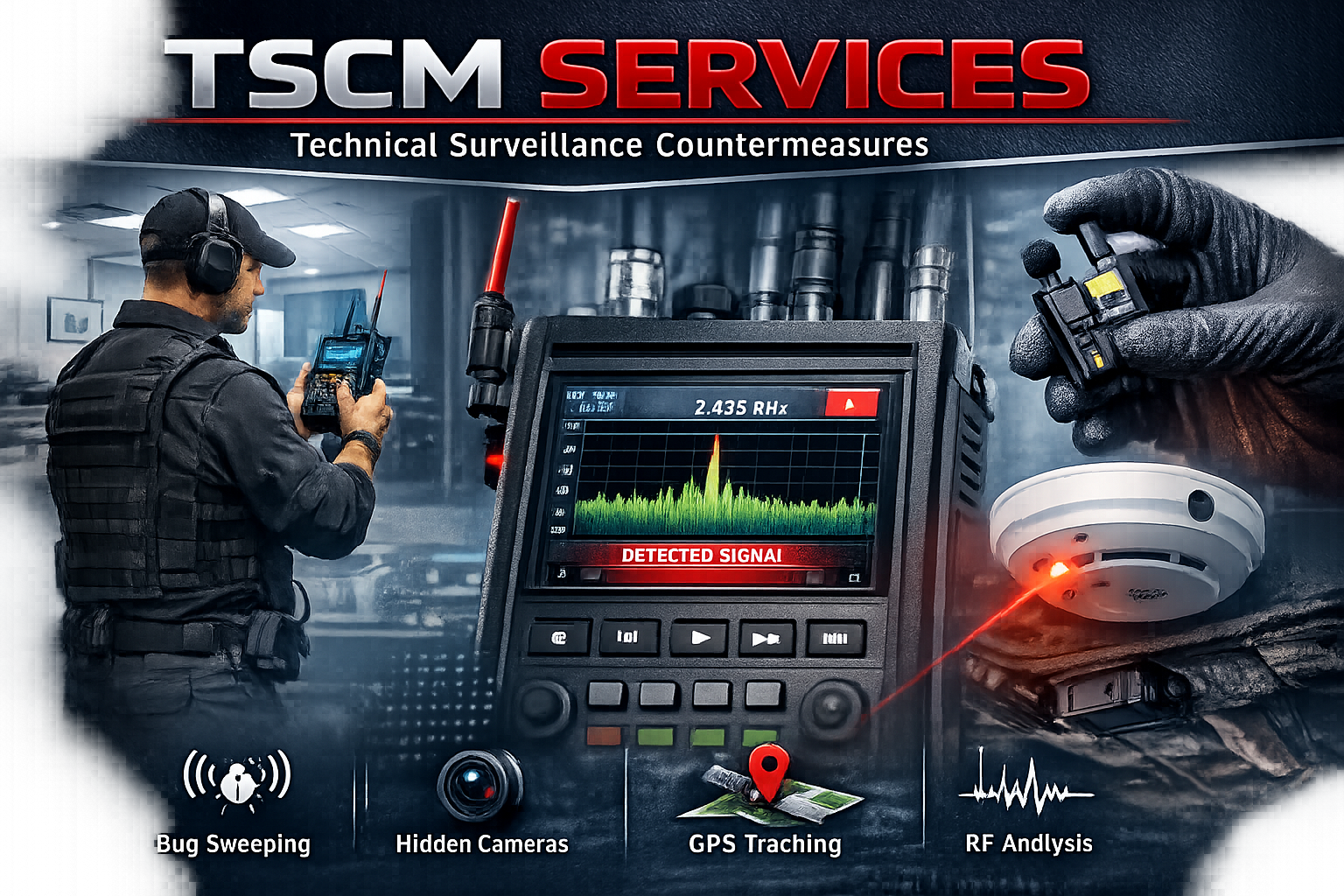 Mumbai city skyline - TSCM Services coverage by MASS